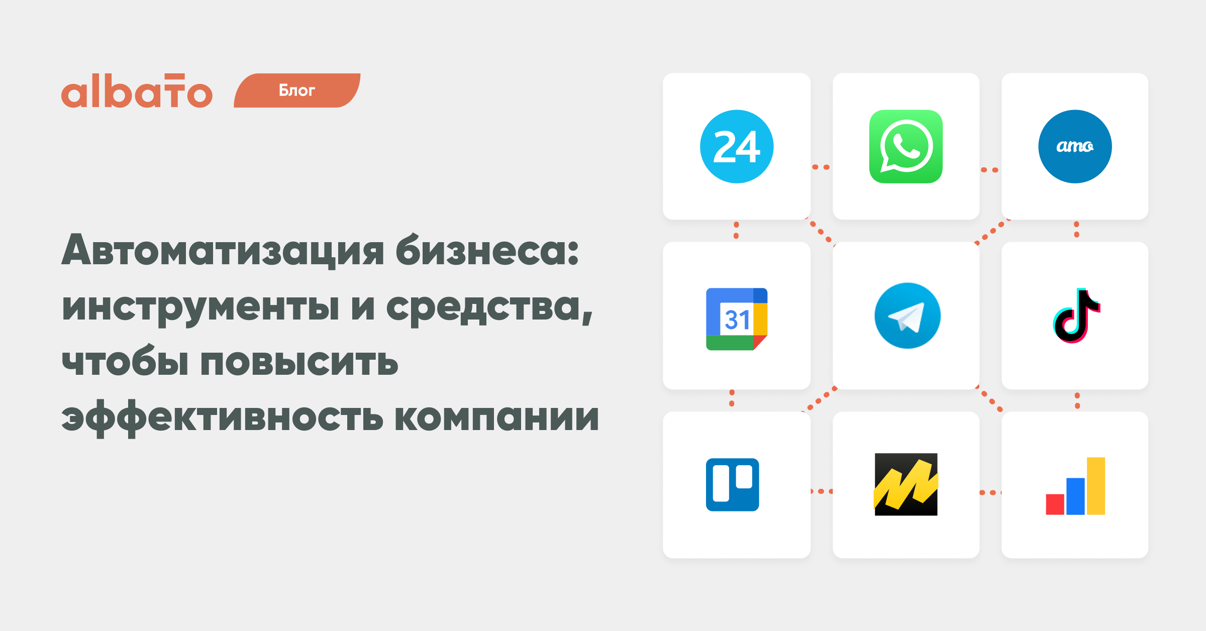 Автоматизация бизнеса: что это такое, цели и задачи, этапы, инструменты и  примеры, как автоматизировать бизнес-процессы компании | Albato