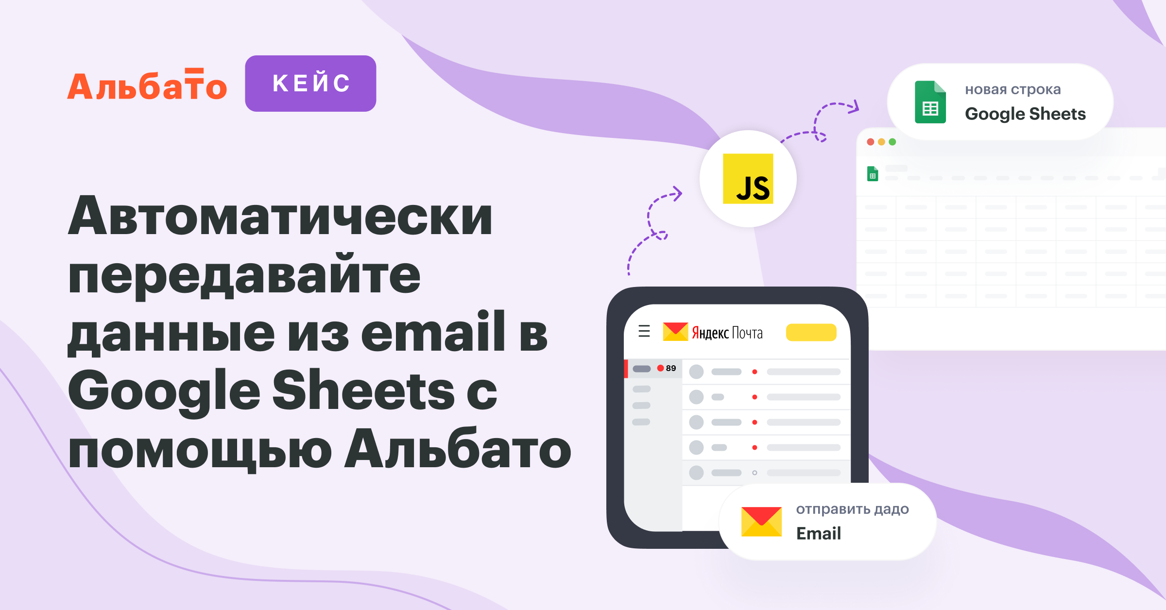 Email and Google Sheets