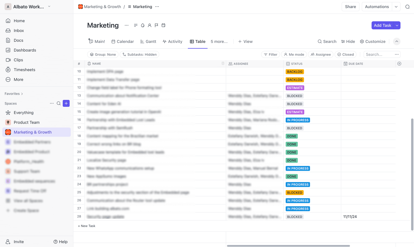 Артефакт Claude: прототип лендинга по брифу из ClickUp