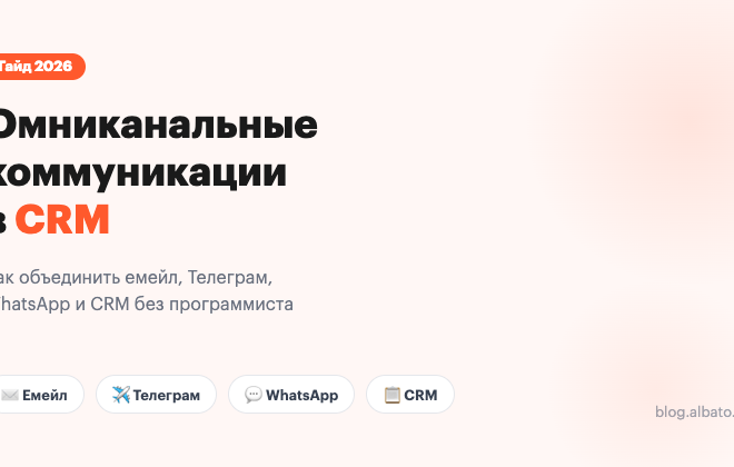 Омниканальные коммуникации в CRM: гайд 2026